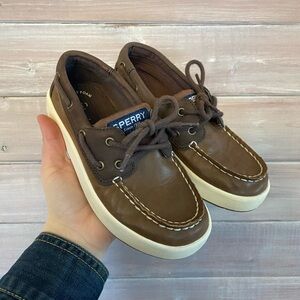 Sperry boys cruise boat shoes brown size 13m